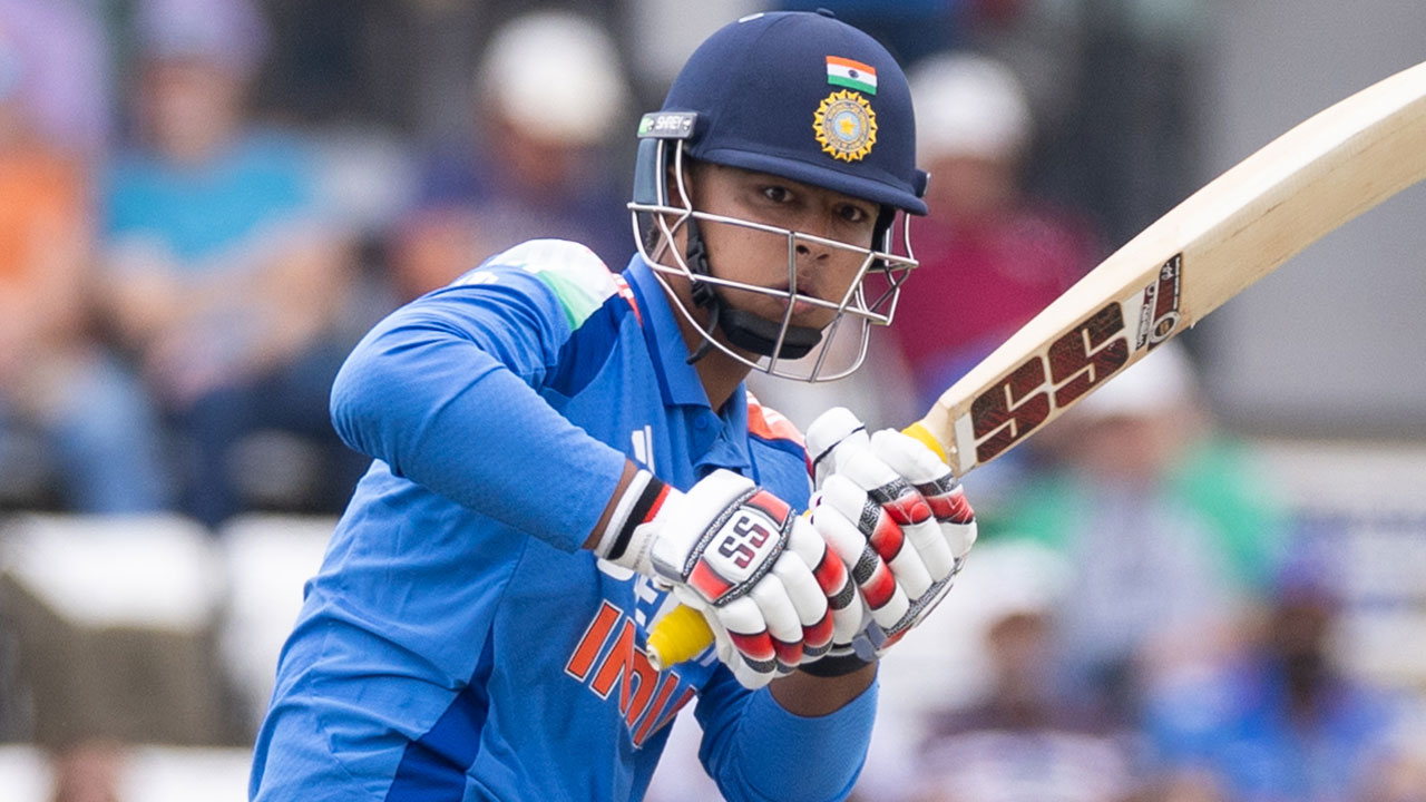 Vaibhav Sooryavanshi batting for India